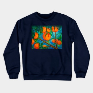 Peach tree Crewneck Sweatshirt